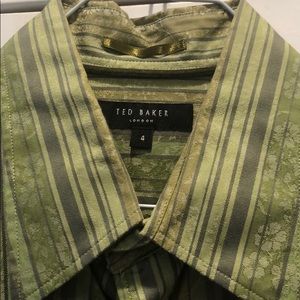 Green Ted Baker shirt - excellent condition